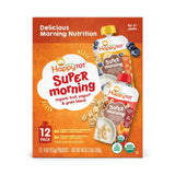 HappyTOT Organics Super Morning Pouch 113g, Apple Cinnamon and Blueberry Banana Variety-12 Pack - image 2