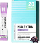 Humantra Elderberry Electrolyte Hydration Pack – Zero Sugar, 20 Servings, 90g