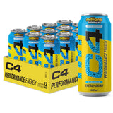 Cellucor C4 Original Carbonated Energy Drink, Millions Bubblegum, 500ml (Pack of 12)