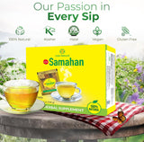 Samahan Ayurvedic Herbal Tea Packets 100 Sachets 400g
