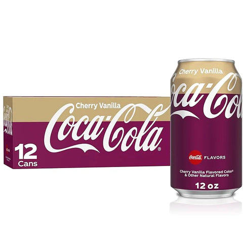 Coca Cola Cherry Vanilla Can 355ml x 12Pcs