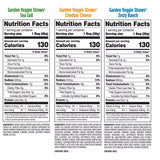 Sensible Portions Veggie Straws Sea Salt, Cheddar Cheese, Zesty Ranch Variety Pack 30 Bags