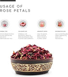 AWAFI MILL Dried Rose Petals | Rosa rubiginosa - 100 g | 3.5 Oz - image 2