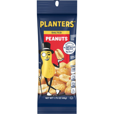 Planters Plant Based Protein Salted Peanuts - 49g