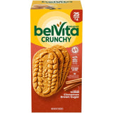 Belvita Crunchy Breakfast Biscuits, Cinnamon Brown Sugar - 1.25 kg (25 Packs of 4)