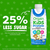 Orgain Kids 8g Protein Organic Nutritional Shake, Vanilla 237ml - image 3