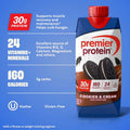 Premier Protein 30g High Protein Shake, Cookies and Cream 325ml - image 2