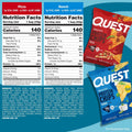 Quest Tortilla-Style 18-20g Protein Chips, Pizza and Ranch Variety Pack (14 ct)