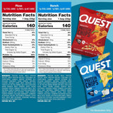 Quest Tortilla-Style 18-20g Protein Chips, Pizza and Ranch Variety Pack (14 ct)