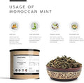 AWAFI MILL Moroccan Mint Leaves Mentha Spicata Var - 100 g | 3.5 Oz - image 2