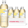 Vitamin Well Drink Lemon ZERO 500ml, Case of 12
