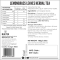 Blue Tea Lemon Grass 100g - image 3
