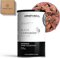 AWAFI MILL Whole Black Cardamom Seeds  Amomum subulatum  - 100 g | 3.5 Oz