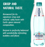 Borjomi Sparkling Glass bottle Natural Mineral Water 12x500ml