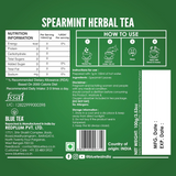 Blue Tea Spear Mint Herbal Tea 100g - image 3