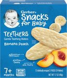 Gerber Teethers Banana Peach 48g