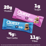 Quest Overload Protein Bar Variety Pack 847g (14 pk)