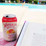 Waterloo Sparkling Water, Tropical Fruit 355ml - image 2