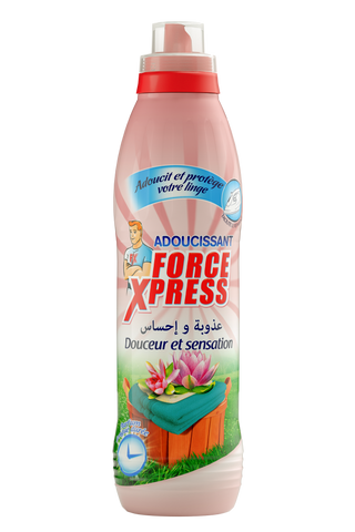 Force Xpress Fabric Softner Douceur & Sensation 900ml