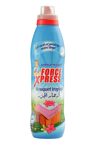 Force Xpress Fabric Softner Bouquet Tropical 900ml
