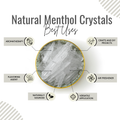 Awafi Mill Menthol Crystal | Arctic Mint - Bottle of 28g