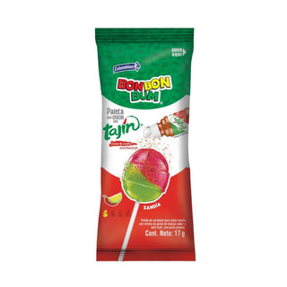 Colombina Bon Bon Bum Watermelon Lollipop with Tajín Seasoning – 17g
