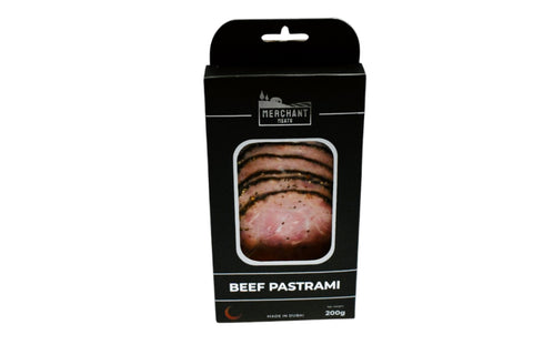 Merchant Meat Chilled Beef Pastrami Sliced 200g