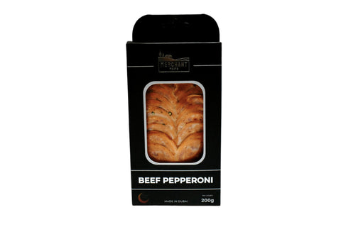 Merchant Meat Chilled Beef Pepperoni Cooked Sliced 200g