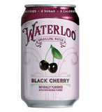 Waterloo Sparkling Water, Black Cherry 355ml