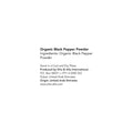 Meadows Organic Black Pepper Powder 95g - image 2