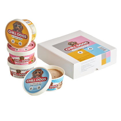 Chill Dogs Party Box 4Cups 130ml