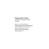 Meadows Organic Garlic Powder 70g