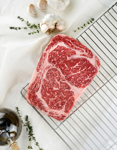 Beef Black Angus Ribeye MB3 250g