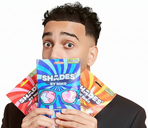 Shades By Niko Assorted Flavors Vegan Recipe 150g Each (Pack of 3)