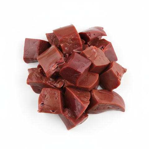 Fresh Lamb Liver Cubes 500g