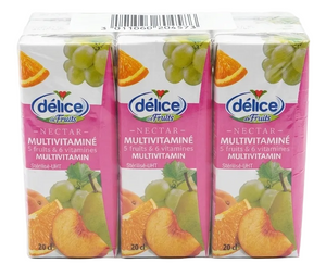 Delice Multivitamin Juice 20cl - Pack of 6