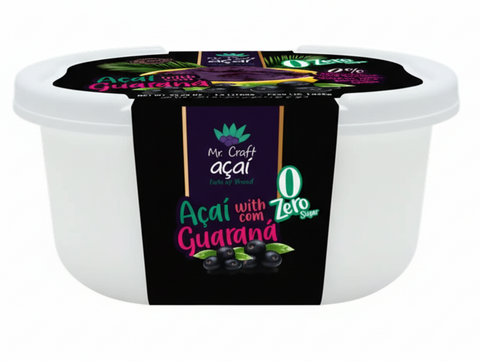 Mr Craft NO Added Sugar Acai With Guarana 1Kg Bucket