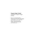 Meadows Organic Ginger Powder 60g - image 2