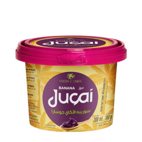 Jucai Acai Sorbet with Banana 200ml