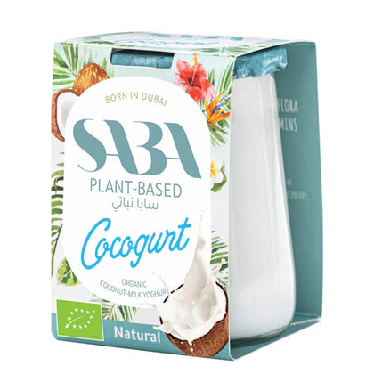 Organic Vegan SABA Natural Yoghurt 115g