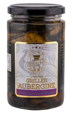 Heraclea Grilled Aubergine with Garlic and Parsley 330g
