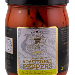 Heraclea Roasted Red Peppers with Garlic and Parsley 510g