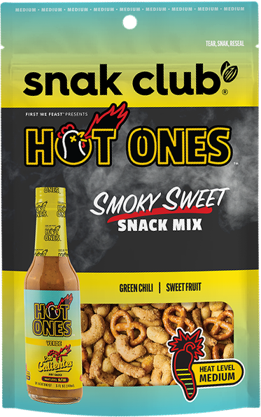 Snak Club Hot Ones™ Smoky Sweet Snack Mix 128g