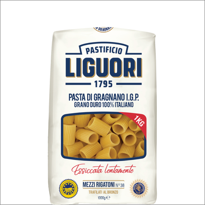 Liguori Mezzi Rigatoni I.G.P  Pasta 1Kg