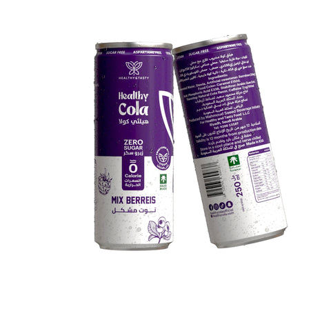 Healthy & Tasty Mix Berries Cola 250ml