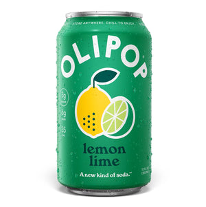 Olipop Prebiotic Lemon Lime Soda Can 355ml