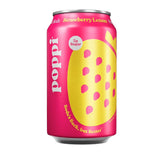 Poppi Prebiotic Soda Strawberry Lemon 355ml