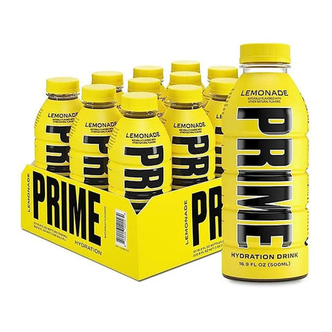 Prime Hydration Zero Sugar Lemonade  (12 Pcs Case)