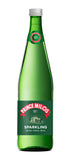 Prince Milos Natural Sparkling Mineral Water Glass Bottle 750 ml x 12