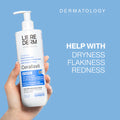 Librederm Moisturizing Cream For Body & Face With Ceramides And Vitamin F, Dermatologist Tested 400ml - image 2